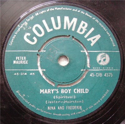 Nina And Frederik - Mary's Boy Child download mp3 flac