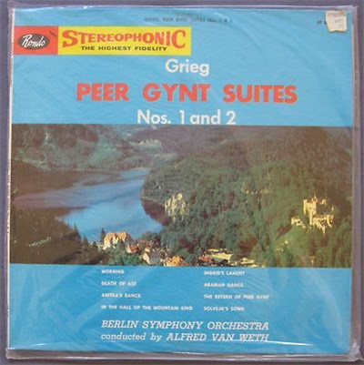 Alfred van Weth, The Berlin Symphony Orchestra - Grieg-Peer Gynt Suites Nos. 1 and 2 download mp3 flac
