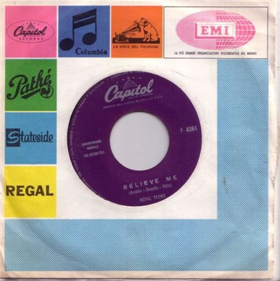 Royal Teens - Believe Me / Little Cricket download mp3 flac
