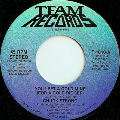 Chuck Strong - You Left A Gold Mine (For A Gold Digger) download mp3 flac