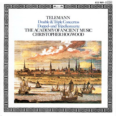 Telemann - The Academy Of Ancient Music • Christopher Hogwood - Double & Triple Concertos download mp3 flac