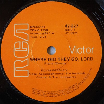 Elvis Presley - Where Did They Go, Lord download mp3 flac