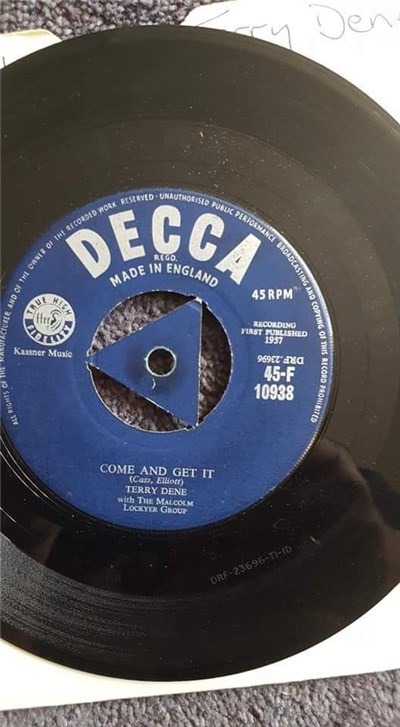 Terry Dene With The Malcolm Lockyer Group - Come And Get It / Teenage Dream download mp3 flac