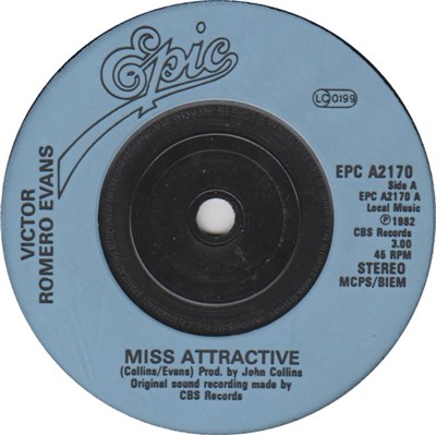 Victor Romero Evans - Miss Attractive / I Keep On Pressing On Your Doorbell download mp3 flac