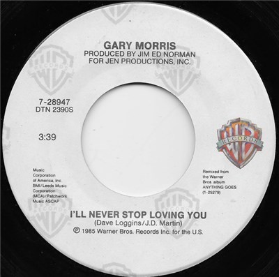 Gary Morris - I'll Never Stop Loving You download mp3 flac
