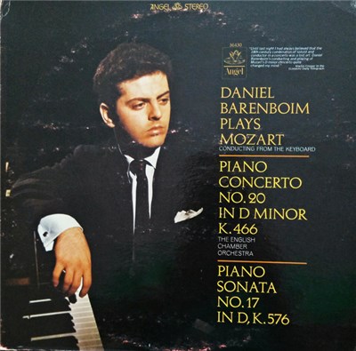 Daniel Barenboim - Daniel Barenboim Plays Mozart, Piano Concerto 20 In D Minor k.466 Piano Sonata No.17 In D, k.576 download mp3 flac
