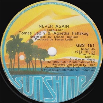 Tomas Ledin, Agnetha Fältskog - Never Again download mp3 flac