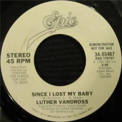 Luther Vandross - Since I Lost My Baby download mp3 flac