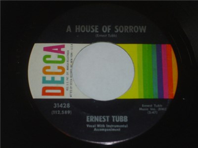 Ernest Tubb - A House Of Sorrow / No Letter Today download mp3 flac