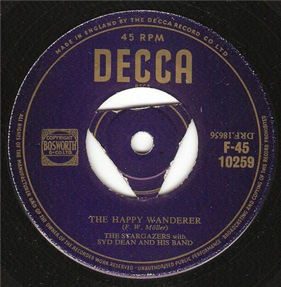 The Stargazers With Syd Dean And His Band - The Happy Wanderer download mp3 flac