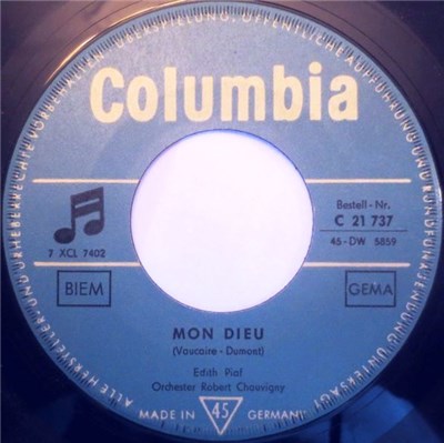Edith Piaf - Mon Dieu / Des Histoires download mp3 flac