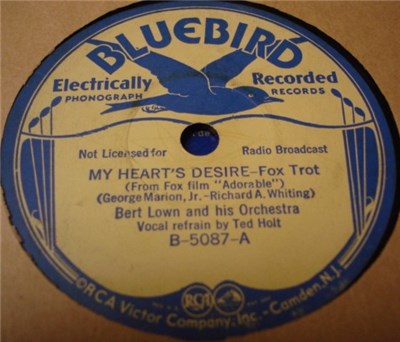 Bert Lown And His Orchestra - My Heart's Desire / I'll Build A Nest download mp3 flac