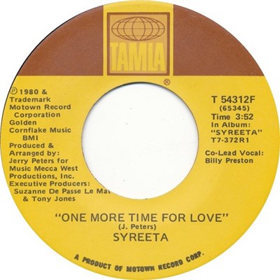 Syreeta - One More Time For Love download mp3 flac