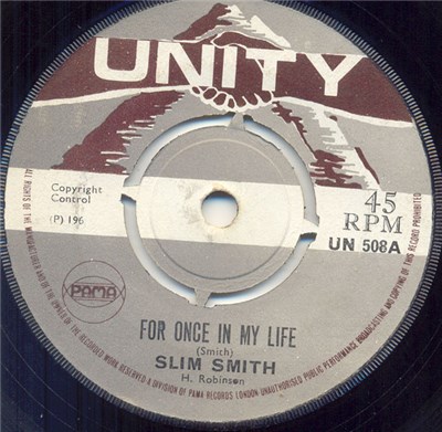 Slim Smith - For Once In My Life download mp3 flac