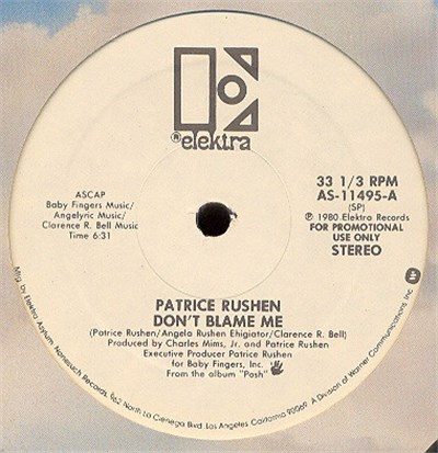 Patrice Rushen - Don't Blame Me / The Funk Won't Let You Down download mp3 flac