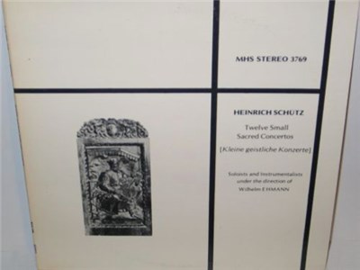 Heinrich Schütz, Wilhelm Ehmann - Twelve Small Sacred Concertos (Kleine Geistliche Konzerte) download mp3 flac