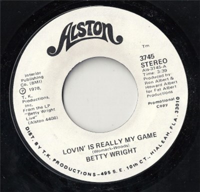 Betty Wright - Lovin' Is Really My Game download mp3 flac