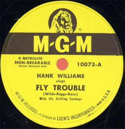 Hank Williams With His Drifting Cowboys - Fly Trouble / On The Banks Of The Old Ponchartrain download mp3 flac