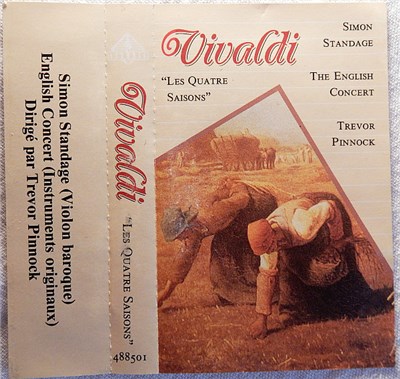 Vivaldi / The English Concert, Simon Standage, Trevor Pinnock - Vivaldi - Les Quatre Saisons N° 1 - 4 download mp3 flac