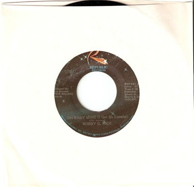 Bobby G. Rice - Oh Baby Mine (I Get So Lonely) / Rainbows Are Back In Style download mp3 flac
