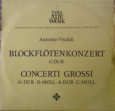 Antonio Vivaldi − Anthon Van Der Horst, Gustav Leonhardt, Amsterdamer Kammerorchester, André Rieu - Fünf Concerti download mp3 flac