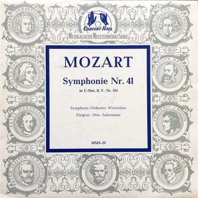 Mozart, Winterthur Symphony Orchestra, Otto Ackermann - Symphonie No. 41 in C-Dur, K.V. 551 download mp3 flac