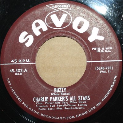 The Charlie Parker All-Stars - Buzzy / Warming Up A Riff download mp3 flac