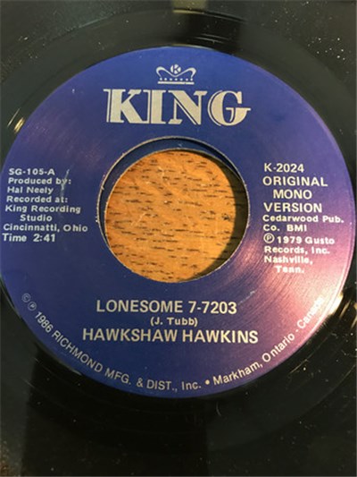 Hawkshaw Hawkins - Lonesome 7-7203 download mp3 flac