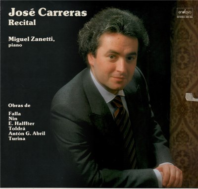 José Carreras , Piano: Miguel Zanetti - Recital download mp3 flac