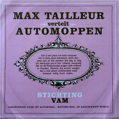Max Tailleur - Max Tailleur Vertelt Automoppen download mp3 flac