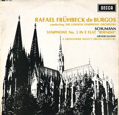 Rafael Frühbeck De Burgos Conducting The London Symphony Orchestra, Schumann, Mendelssohn - Symphony No. 3 In E Flat "Rhenish" / A Midsummer Night's Dream Overture download mp3 flac