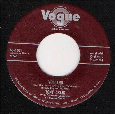 Tony Craig - Volcano / The Melba Waltz download mp3 flac