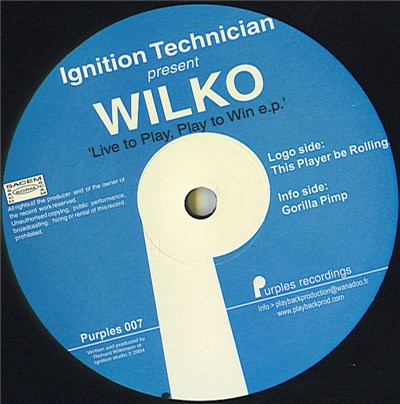 Ignition Technician Present Wilko - Live To Play, Play To Win E.P. download mp3 flac