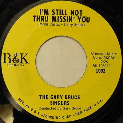 The Gary Bruce Singers - I'm Still Not Through Missin' You download mp3 flac