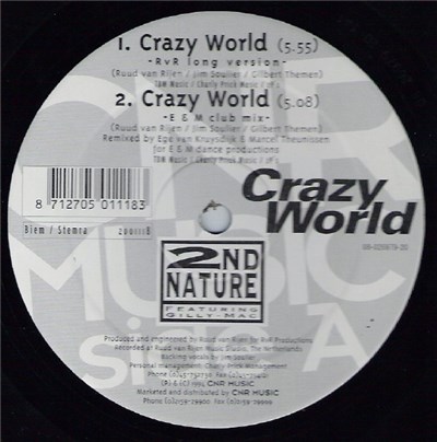 2nd Nature Featuring Gilly-Mac - Crazy World download mp3 flac