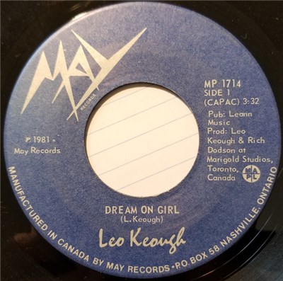 Leo Keough - Dream On Girl / Walk With Me download mp3 flac