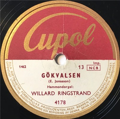 Willard Ringstrand - Gökvalsen / Bondvals download mp3 flac