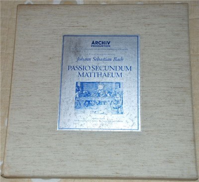 Johann Sebastian Bach / Karl Richter - Passio Secundum Matthæum (Matthäus-Passion) download mp3 flac
