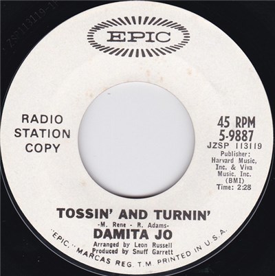 Damita Jo - Tossin' And Turnin' / That Special Way download mp3 flac