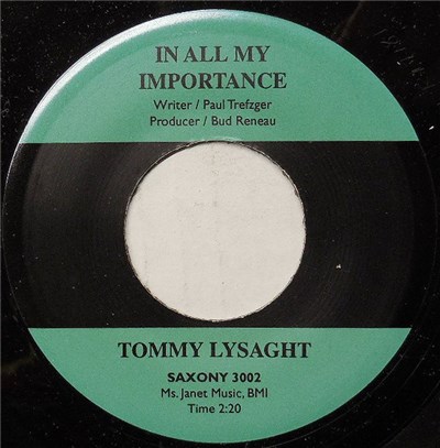 Tommy Lysaght / J.T. Sears - In All My Importance / Breaking Point download mp3 flac