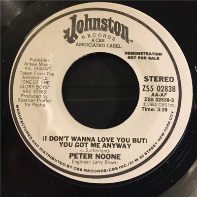Peter Noone - (I Don't Wanna Love You But) You Got Me Anyway download mp3 flac