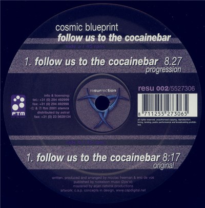 Cosmic Blueprint - Follow Us To The Cocainebar download mp3 flac