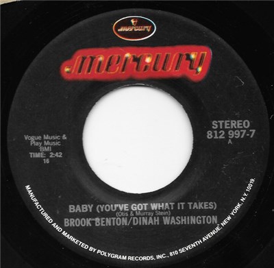 Brook Benton / Dinah Washington - Baby (You've Got What It Takes) / A Rockin' Good Way (To Mess Around And Fall In Love) download mp3 flac