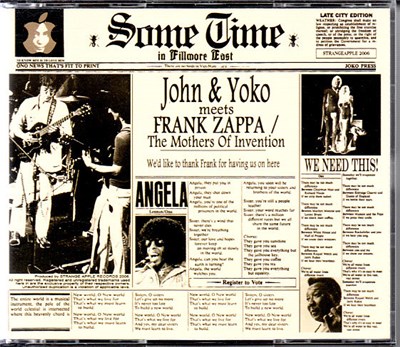 John & Yoko / Plastic Ono Band With Frank Zappa & The Mothers Of Invention - Some Time In Fillmore East download mp3 flac