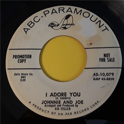 Johnnie And Joe - I Adore You / I Want You Here Beside Me download mp3 flac
