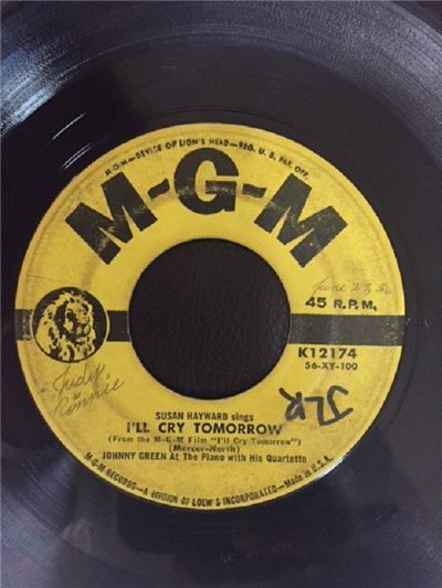Susan Hayward - I'll Cry Tomorrow / Just One Of Those Things download mp3 flac