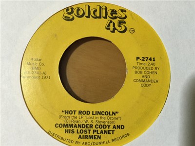Commander Cody And His Lost Planet Airmen - Hot Rod Lincoln / Beat Me Daddy Eight To The Bar download mp3 flac