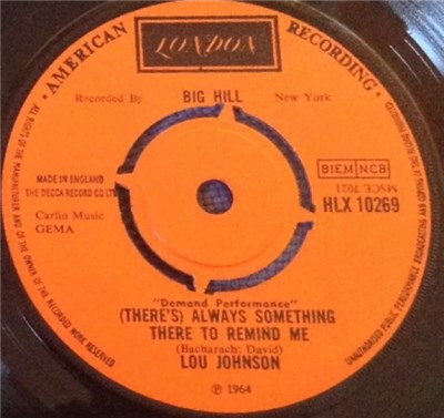 Lou Johnson - (There's) Always Something There To Remind Me/A Message To Martha? download mp3 flac