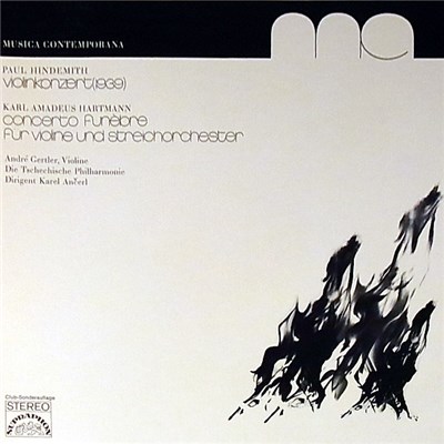 Hindemith / Hartmann, Czech Philharmonic Orchestra - Violin Concertos download mp3 flac