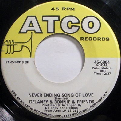 Delaney & Bonnie & Friends - Never Ending Song Of Love download mp3 flac